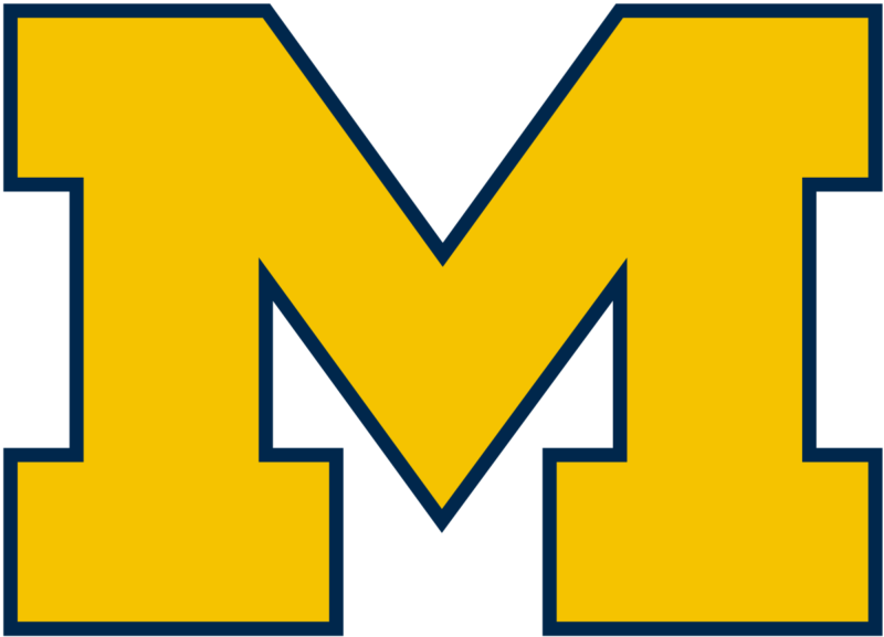 1200px Michigan Wolverines Logo.svg 800x577 